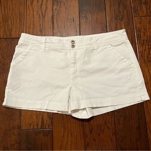 Maurice’s White Shorts